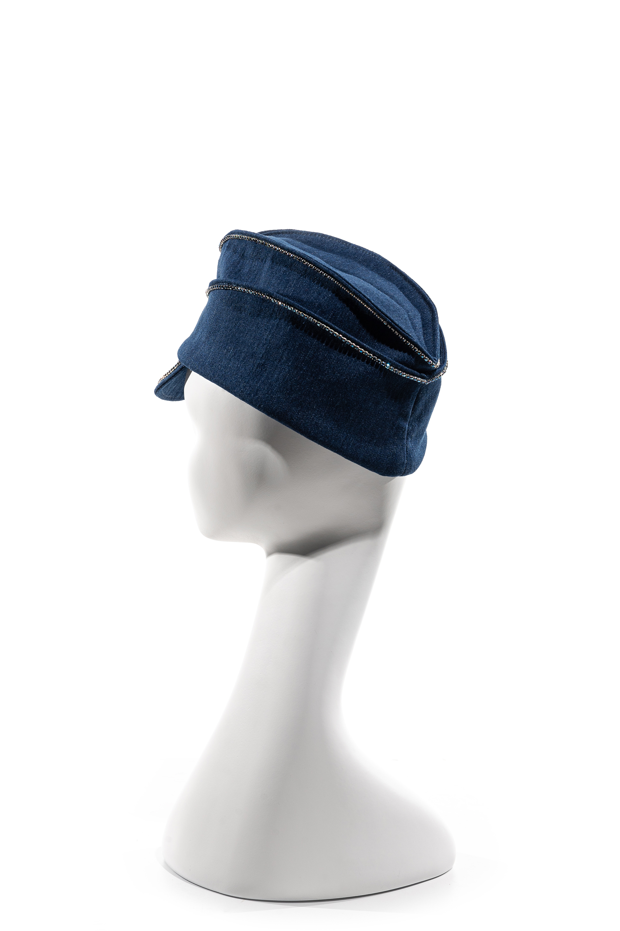 Cotton Jeans Glengarry Hat